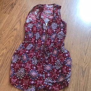 Romper with pockets